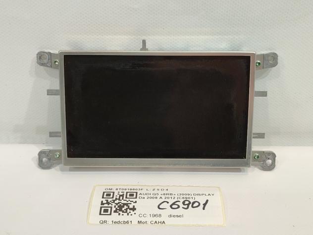 DISPLAY AUDI Q5 Serie (8RB) 8T0919603F CAHA (0812)