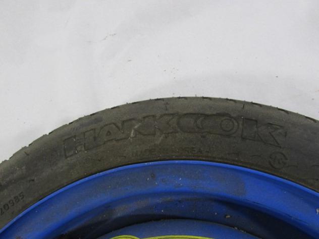 RUOTINO DI SCORTA HANKOOK S400 DAEWOO MATIZ 1.0 B 46KW 5M 5P (2003) RICAMBIO USATO T105/80D13 82M 2503 - Foto 2