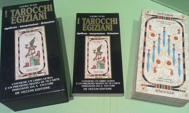 Laura Tuan    -  I tarocchi egiziani carte + libro  -    De Vecchi Editore - Foto 2