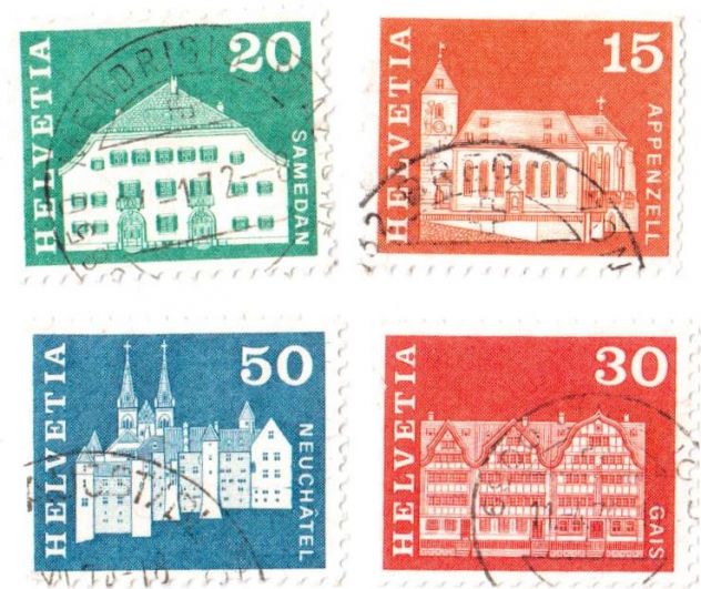 Francobolli da collezione Svizzera - Foto 4