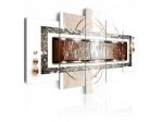 Quadro Con 6 Sfere - Beige - 100x50 E 200x100 ARREDALACASA