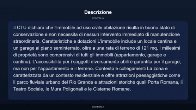 Immobile in asta di 124 m² con più di 5 locali e box auto in vendita a Amelia - Foto 5