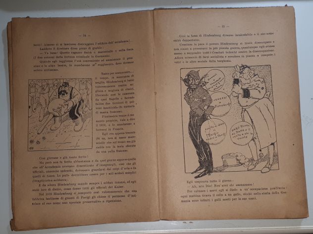 Avventure guerresche dell’eroe croato MIHA MAKAKOVICH, V. CUTTIN, Nerbini 1916. - Foto 4