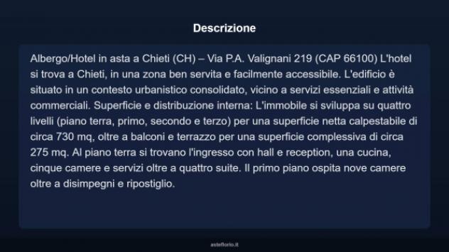 Immobile in asta di 730 m² in vendita a Chieti - Foto 3