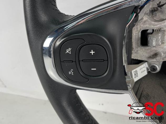 Volante In Pelle Nera Fiat 500 Restyling - 40798 - Foto 4