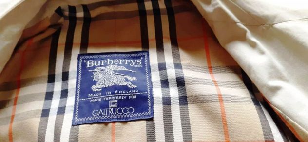 Impermeabile da uomo originale Burberrys. - Foto 5