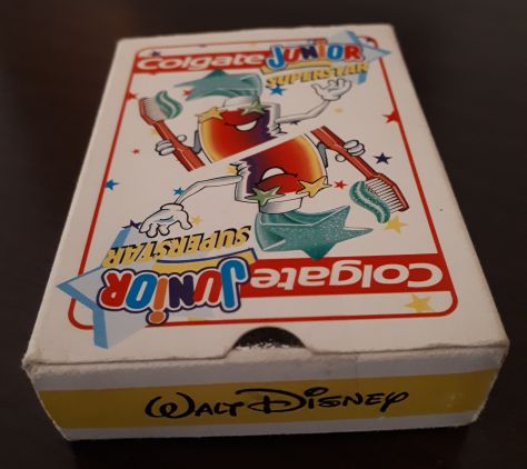 WALT DISNY TOPOLINO GADGET CARTE DA GIOCO COLGATE JUNIOR SUPERSTAR MODIANO - Foto 10