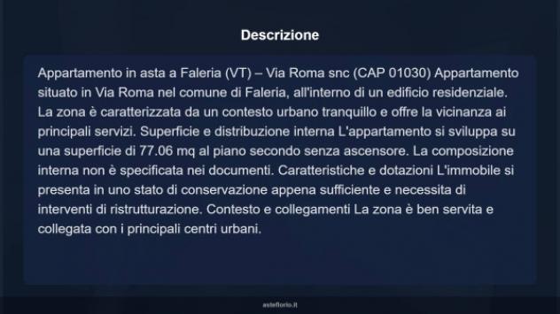 Immobile in asta di 77 m² in vendita a Faleria - Foto 13