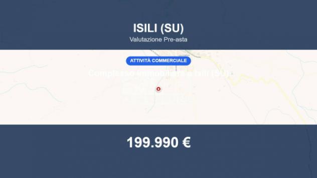 Immobile in asta di 7357 m² in vendita a Isili