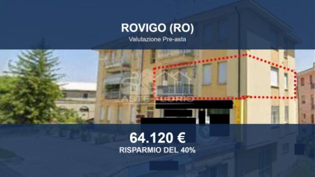 Immobile in asta di 118 m², box auto in vendita a Rovigo