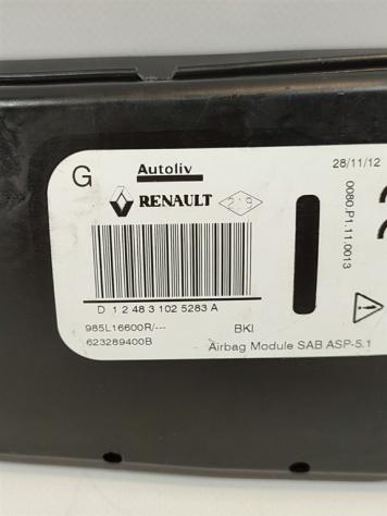 AIRBAG SEDILE SINISTRO RENAULT Megane III 985L16600R K9K837 (0816) - Foto 2