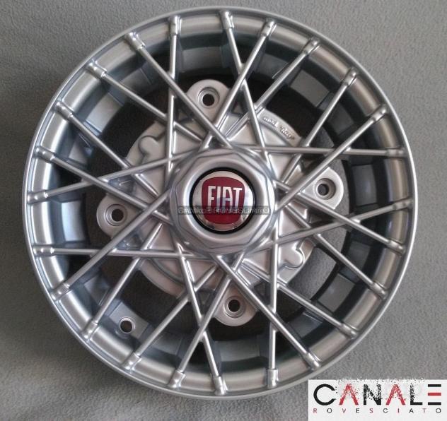 Cerchi RAY SILVER 4,5x12 4x190 fiat 500 l f r - Foto 5