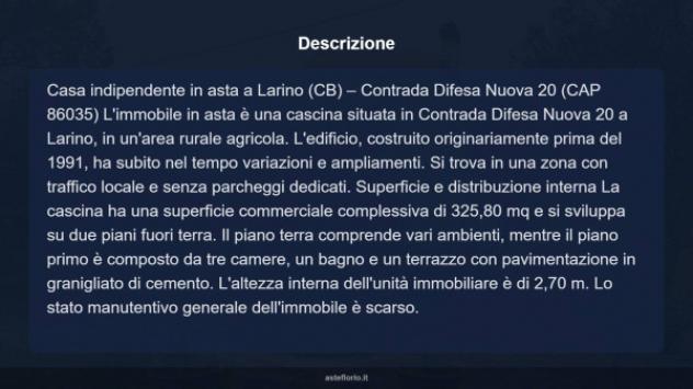 Immobile in asta di 325 m² con più di 5 locali in vendita a Larino - Foto 17