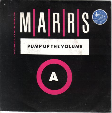 R84 - VINILE MARRS PUMP UP THE VOLUME