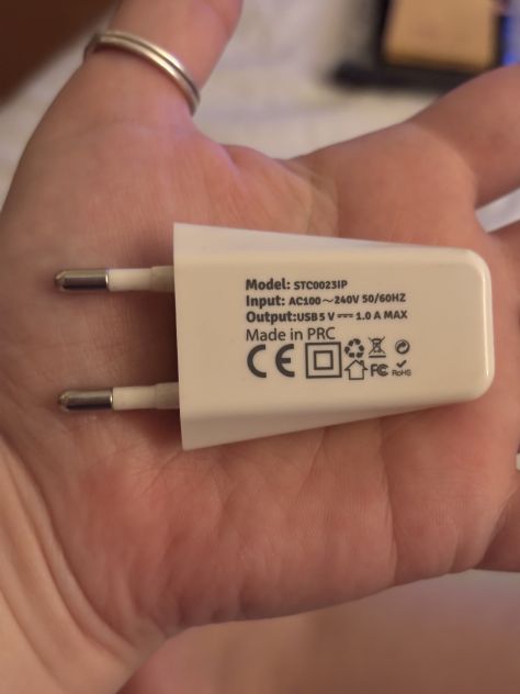 PRESA/CARICATORE DA MURO USB COME NUOVO PER SMARTPHONE E FOTOCAMERE E TABLET - Foto 9