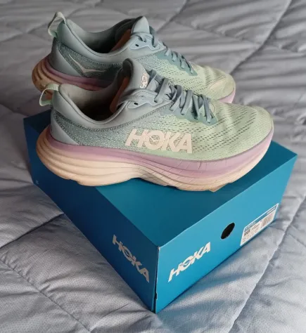 HOKA W Bondi 8 Scarpe da Ginnastica Donna Tg.41 1/3 ORIGINALI