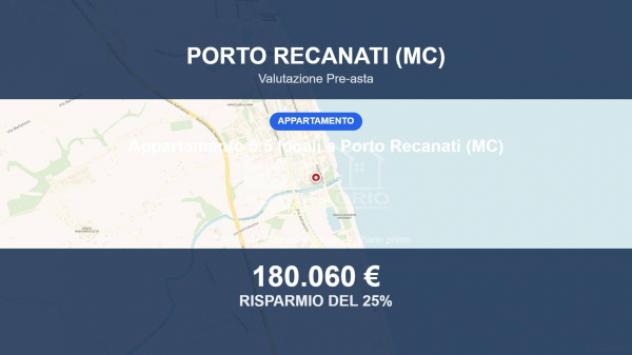 Immobile in asta di 130 m² in vendita a Porto Recanati
