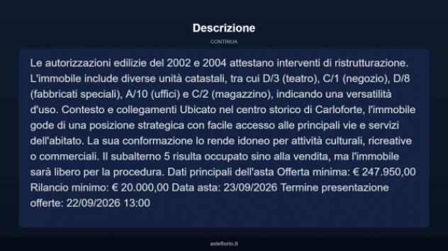 Immobile in asta di 400 m² in vendita a Carloforte - Foto 10