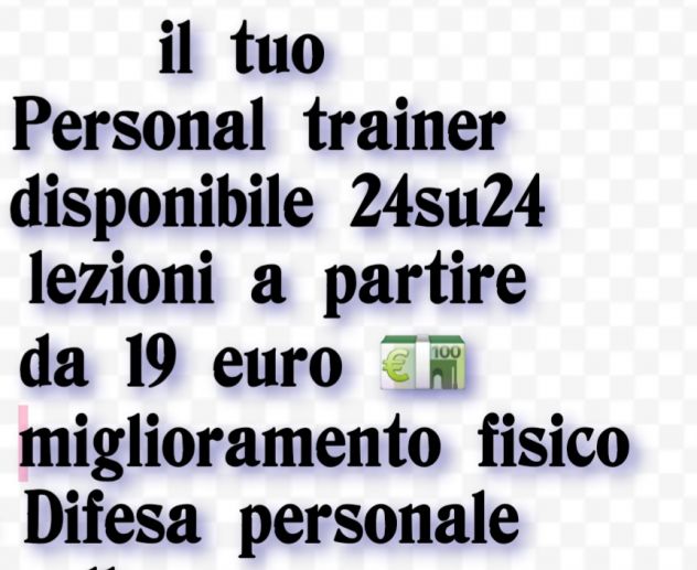 Personal trainer