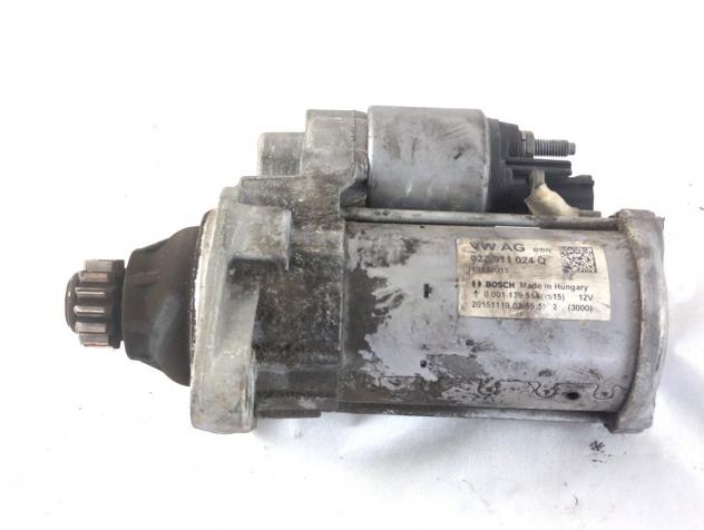 02Z911024Q MOTORINO AVVIAMENTO VOLKSWAGEN GOLF 7 1.4 M 81KW 6M 5P (2016) RICAMBIO USATO 0001179514 - Foto 2