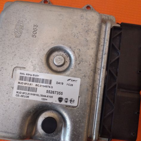 Centralina Motore FPT Fiat 500L 1.3 MJET MJD8F3.X1 55267355 HW10L - Foto 3