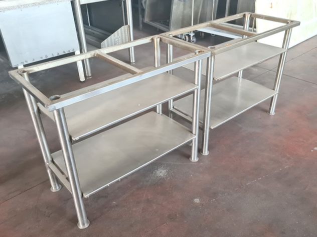 telai inox per tavoli usati