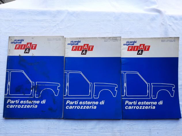 FIAT RICAMBI ORIGINALI PARTI ESTERNE DI CARROZZERIA 3 PEZZI  ORIGINALI - Foto 2