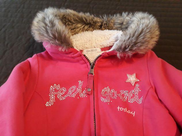 Felpa imbottita Okaidi taglia 3 anni - Foto 2