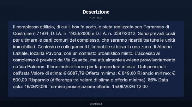 Immobile in asta di 4 m² in vendita a Albano Laziale - Foto 10