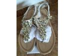 Sandali donna NUOVI infradito silver