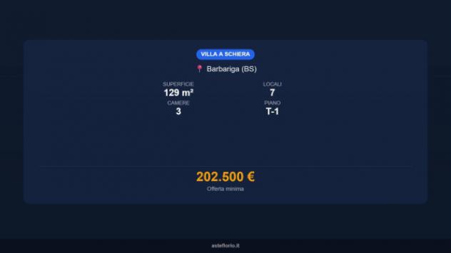 Immobile in asta di 129 m² con più di 5 locali e box auto doppio in vendita a Barbariga - Foto 16