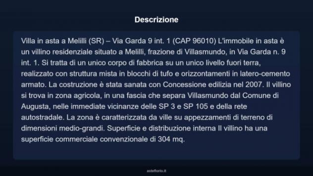 Immobile in asta di 304 m² in vendita a Melilli - Foto 4