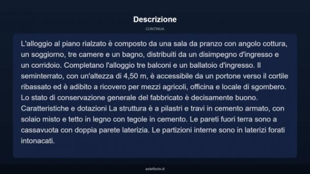 Immobile in asta di 169 m² con più di 5 locali in vendita a Mornese - Foto 12