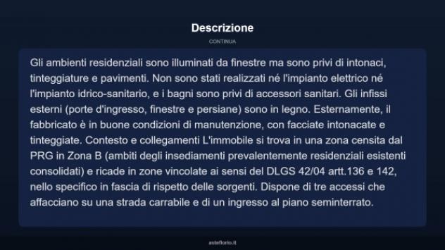 Immobile in asta di 251 m² con più di 5 locali in vendita a Nocera Umbra - Foto 12
