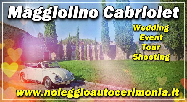 Noleggio Maggiolone cabrio bianco avorio - Foto 2