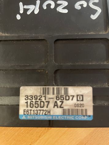 3392165D7 ECU SUZUKI GRAND VITARA 33921-65D70 E6T13772H 165D7AZ 165D7 AZ - Foto 2