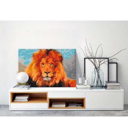 Quadro Fai Da Te 60x40 Cm. Animali N. 22 Arredalacasa Spedizione Gratis - Foto 2
