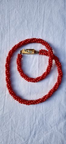 Collana in vetro vintage - Foto 3