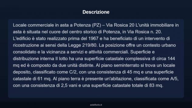 Immobile in asta di 144 m² in vendita a Potenza - Foto 10