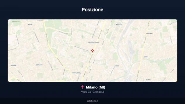 Immobile in asta di 165 m² con più di 5 locali e box auto in vendita a Milano - Foto 15