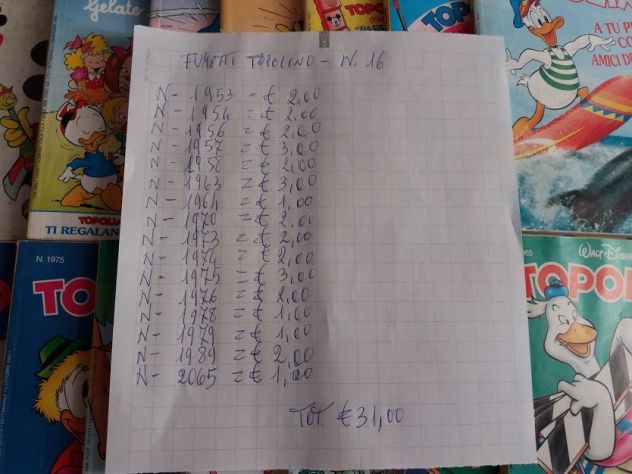 FUMETTI ( TOPOLINO - VINTAGE ) - Foto 3