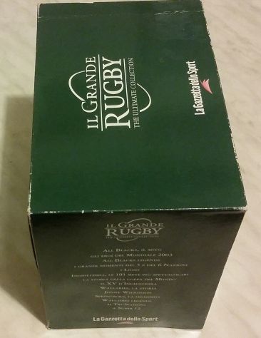 BOX COFANETTO 14 DVD IL GRANDE RUGBY THE ULTIMATE COLLECTION - Foto 2
