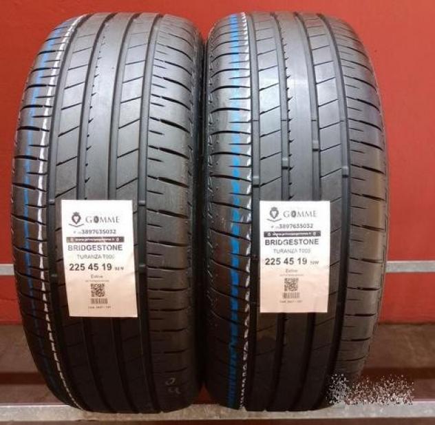 2 gomme 225 45 19 bridgestone a2427