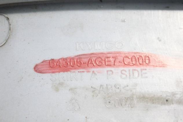 KYMCO X-TOWN 125 64305AGE7C000 CARENA LATERALE DESTRA CT125 20 - 24 RIGHT SIDE FAIRING ATTACCHI DANNEGGIATI - Foto 4