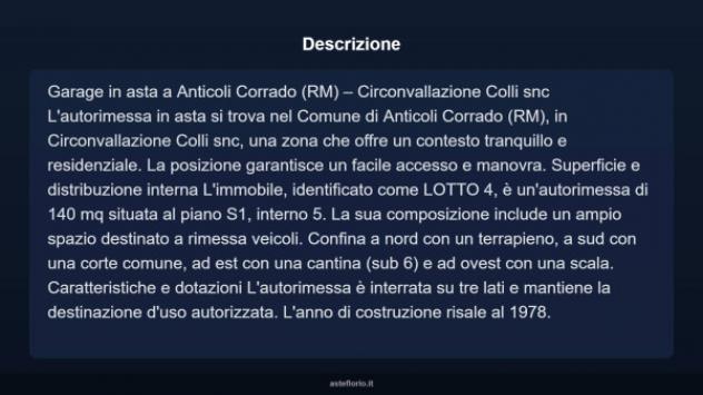 Immobile in asta di 140 m² in vendita a Anticoli Corrado - Foto 4
