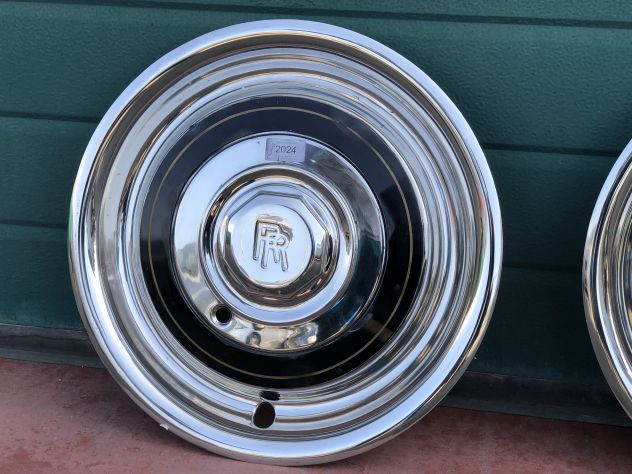 borchie ruota non ventilate per rolls royce silver shadow 1965/1972 - Foto 5