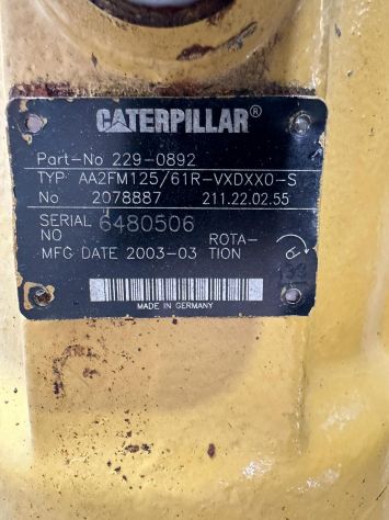 Motore Caterpillar AA2FM125/61R-VXDXX0-S