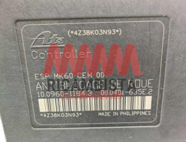 10.0399-2974.4 Peugeot 207 centralina gruppo pompa ABS
