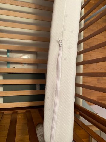 Lettino Pali in noce, modello Ciak con materasso - Foto 7