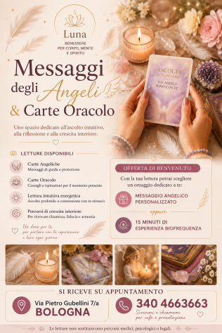 ✨ Messaggi degli Angeli &amp; Carte Oracolo a Bologna – Offerta Benvenuto